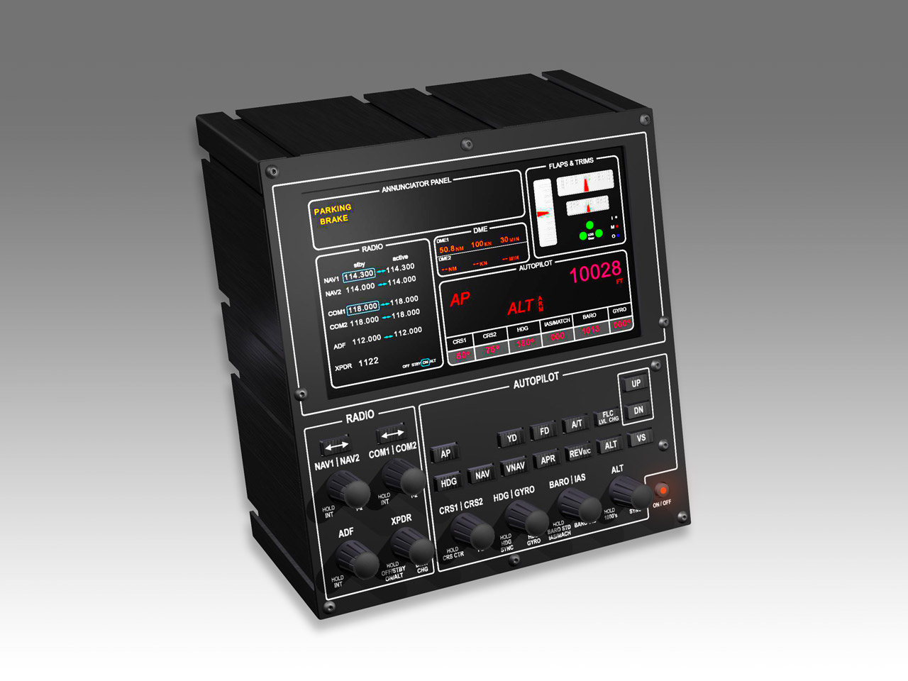 Flight Controls - Radio Panel Pro