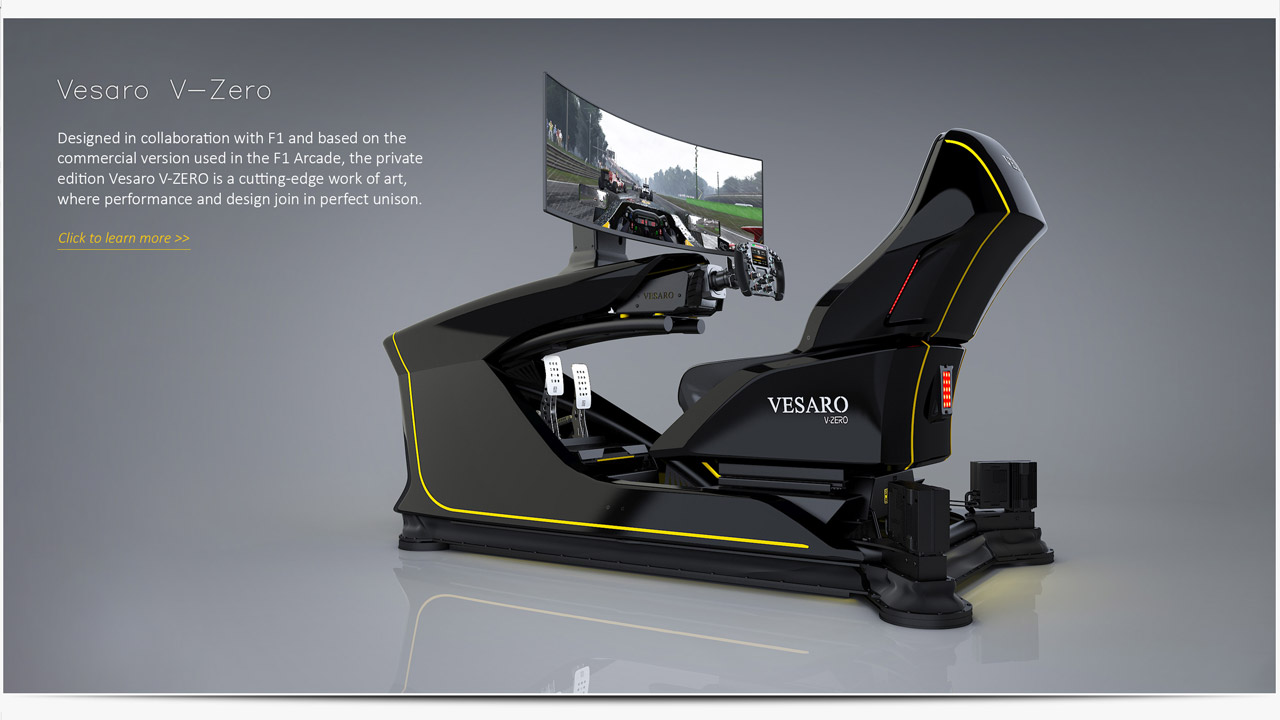 Inside the most realistic F1 simulator you can buy